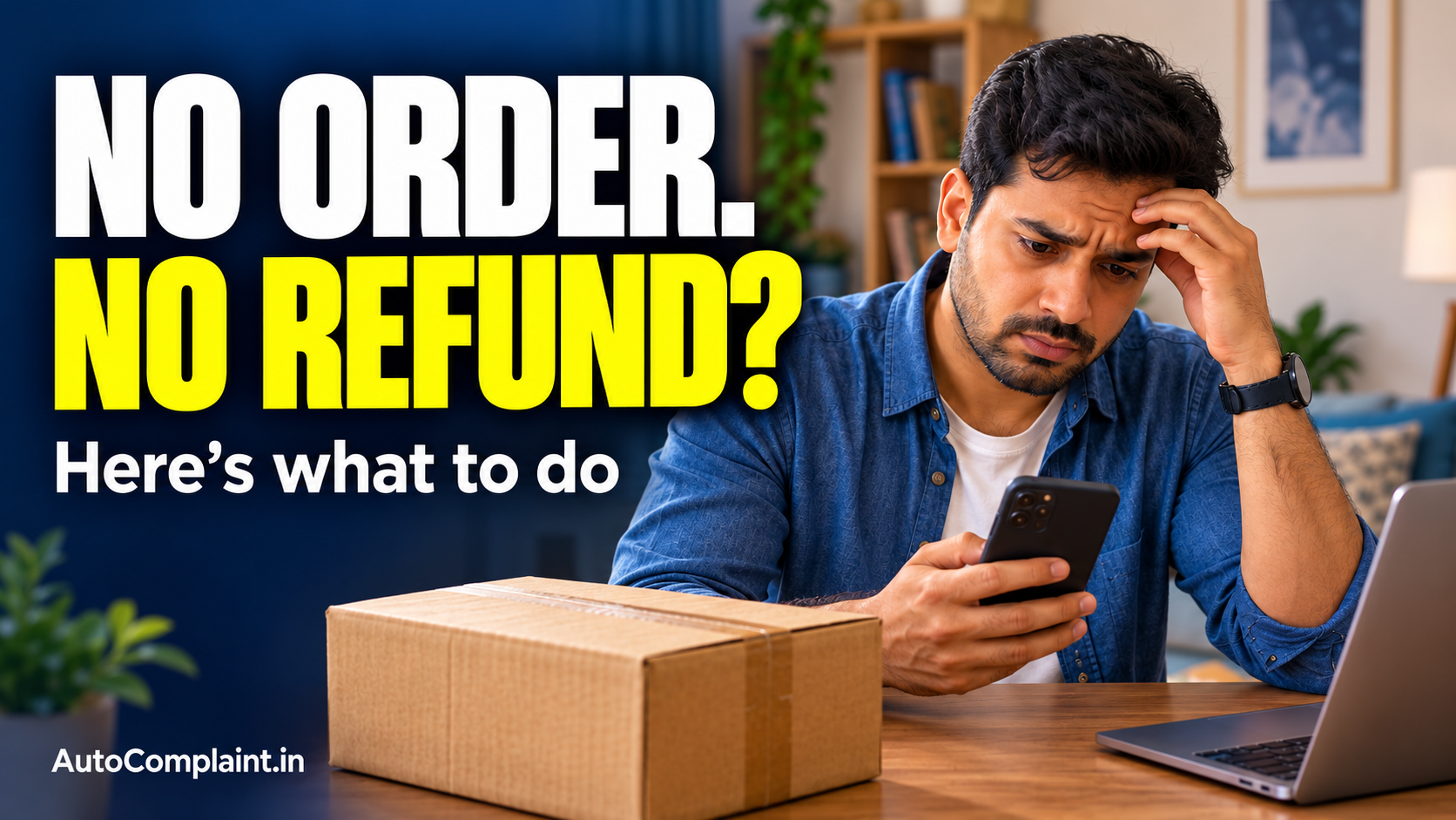 Demo video: No order, no refund? Here's what to do
